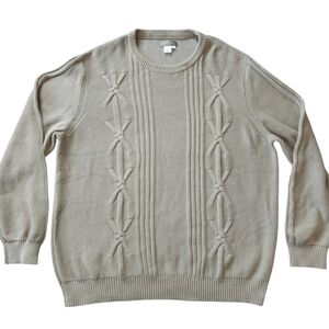 The Territory Ahead Heavyweight Cable Knit Sweater Sz XXL